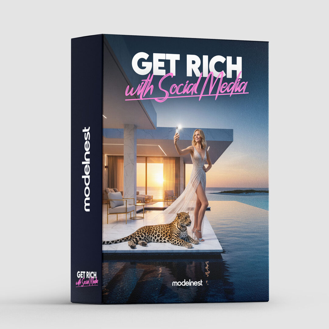 Modelnest College “GET RICH WITH SOCIAL MEDIA” - Onlinekurs für Einsteiger & Fortgeschrittene Models